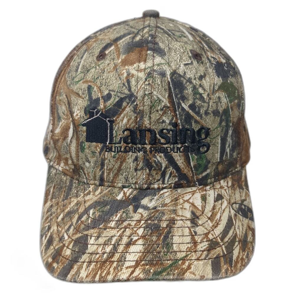Lansing Building Products Mastic Home Green Camo Baseball Cap One Size Hat